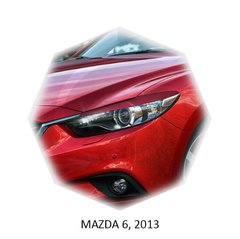 Реснички на фары Mazda 6, 2013+ г.в. Мазда 6