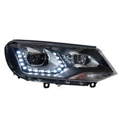 Передние лед фары для Volkswagen Touareg 2011-2014 г.в. Туарег, Черный, Volkswagen, Альтернативная оптика, Touareg, Новое, TOUAREG (7P5) 2010-