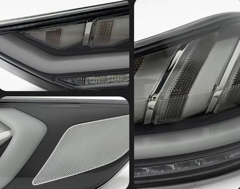 Задние тюнинг лед фонари Hyundai Elantra 2016-2020 г.в. Хюндай Елантра, Hyundai, Альтернативная оптика, Elantra, Новое, На штатные места, Elantra 2016-2018