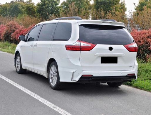 Тюнинг обвес Toyota Sienna 2010-2018 г.в. в стиле Lexus, Toyota, Комплект обвеса, Требуется, Полипропилен, Sierra, Новое, На штатные места