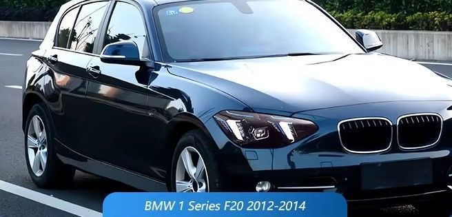 Передние тюнинг лед фары для BMW 1 серии F20 2012-2015 г.в. БМВ Ф20, BMW, Альтернативная оптика, 1-Series, Новое, На штатные места