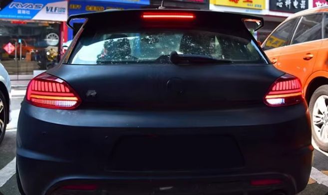 Задние тюнинг лед фонари Volkswagen Scirocco 2009-2016 г.в. Волксваген Скирокко, Volkswagen, Альтернативная оптика, Scirocco, Новое, На штатные места