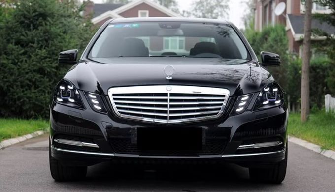 Передние тюнинг лед фары Mercedes E-класс W212 дорестайлинг 2009-2013 г.в. Мерседес Е 212, Mercedes, Альтернативная оптика, E-Class, Новое, На штатные места, E-KLASSE (W212) 2009-