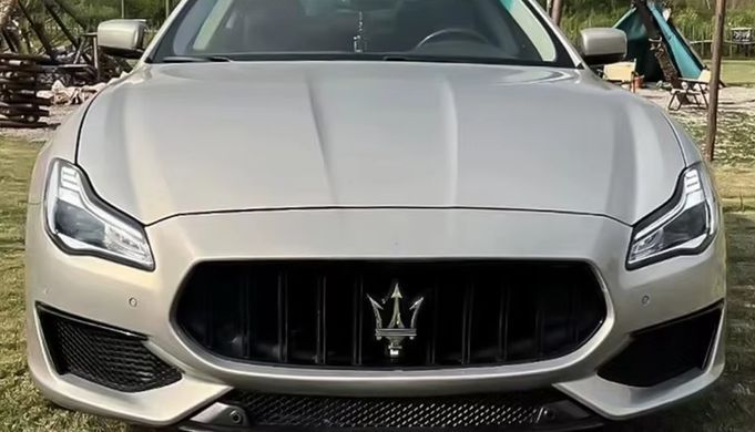 Передние тюнинг лед фары Maserati Quattroporte 2013-2019 г.в. Мазерати Кватропорте, Maserati, Альтернативная оптика, Новое, На штатные места