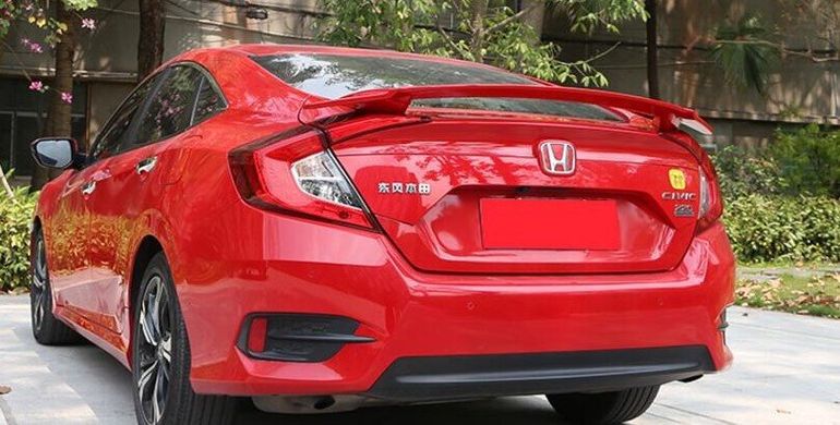 Спойлер багажника Honda Civic седан 2016+ г.в.