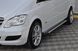 Боковые пороги площадка "Line" Mercedes Viano 2004+ г.в.