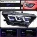 Передні лед фари для Ford Mustang 2015-2022 р.в. Форд Мустанг, Ford, Альтернативная оптика, Mustang, Новое, На штатные места