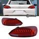 Задние тюнинг лед фонари Volkswagen Scirocco 2009-2016 г.в. Волксваген Скирокко, Volkswagen, Альтернативная оптика, Scirocco, Новое, На штатные места