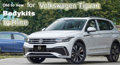 Рестайлінг комплект для Volkswagen Tiguan 2017-2021 р.в. у стиль 2022, Серый грунт (под покраску), Зовнішній тюнінг, Volkswagen, Комплект обвеса, Требуется, Tiguan, Новое, На штатные места, Tiguan 2017-