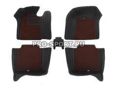 Коврики 3D VIP класса на липучках Lexus LS460L 5Seats S 2006+ г.в.