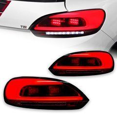 Задні тюнінг лед фонарі Volkswagen Scirocco 2009-2016 р.в. Волксваген Скірокко, Volkswagen, Альтернативная оптика, Scirocco, Новое, На штатные места
