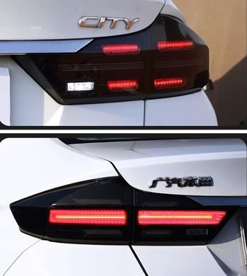 Задние лед фонари Honda CITY 2015-2019 г.в. Хонда Сити, Honda, City, Новое, На штатные места
