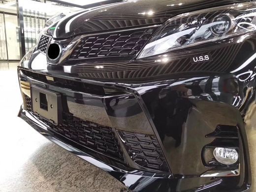 , Toyota, Передний бампер, Требуется, Полипропилен, Новое, На штатные места