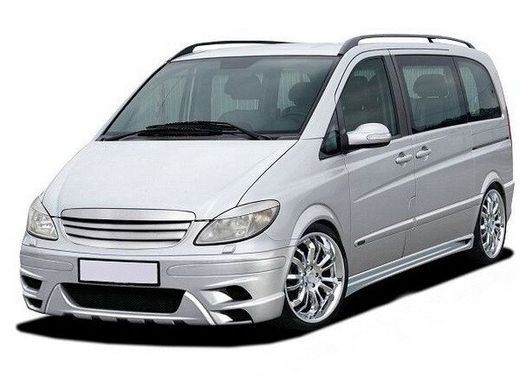 Вії на фари Mercedes Vito 639 \ Viano Віто \ Віано 2003-2009 р.в.