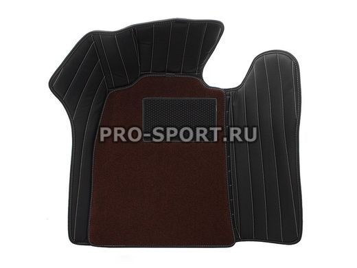 Коврики 3D VIP класса на липучках Lexus LS460L 5Seats S 2006+ г.в.