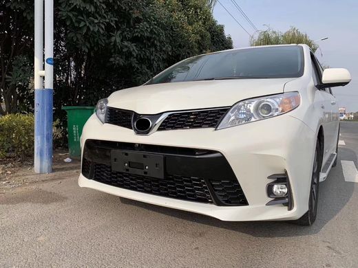 , Toyota, Передний бампер, Требуется, Полипропилен, Новое, На штатные места