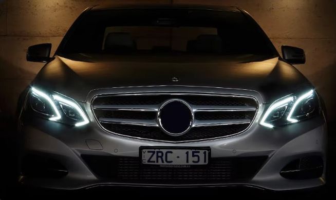 Передние тюнинг лед фары Mercedes E-класс W212 рестайлинг 2014-2016 г.в. Мерседес Е 212, Mercedes, Альтернативная оптика, E-Class, Новое, На штатные места, E-KLASSE (W212) 2009-