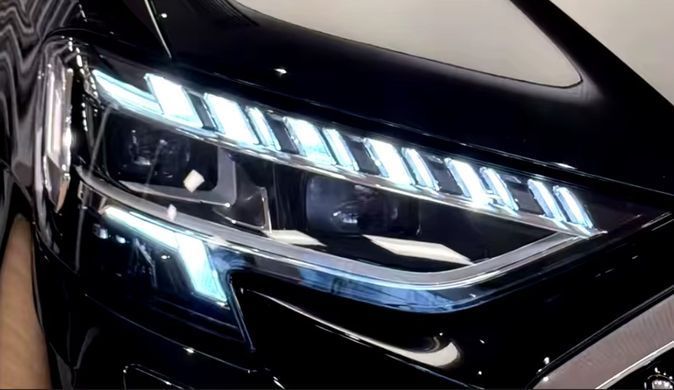 Передние матрикс лед фары Audi A8 D5 2018-2024 г.в. Ауди А8 Д5, Audi, Альтернативная оптика, A8