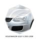 Реснички на фары Volkswagen GOLF V 2003-2008 г.в., Серый грунт (под покраску), Volkswagen, Декоративные накладки, Требуется, ABS-пластик, Golf, Новое, GOLF V (1K1) 2003-2009