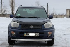 Защита переднего бампера одинарный ус Toyota Rav4 2000-2005 г.в.