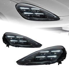 Передние тюнинг лед фары для Porsche Cayenne 2018-2023 г.в. Порше Каен