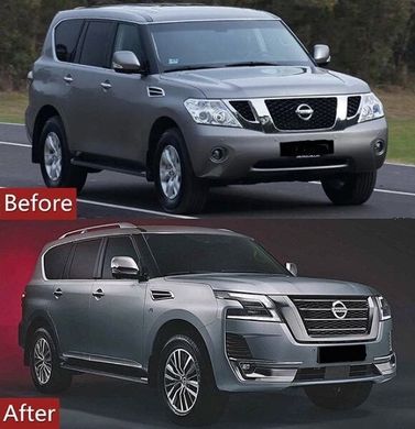 Рестайлинг комплект Nissan Patrol 2010+ г.в. в стиль 2020