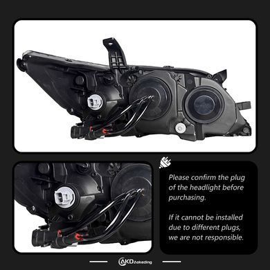 Передние лед фары для Toyota Camry 45 2009-2012 г.в. Камри, Внешний Тюнинг, Toyota, Альтернативная оптика, Camry, Новое, На штатные места, CAMRY (V40) 2006-2011