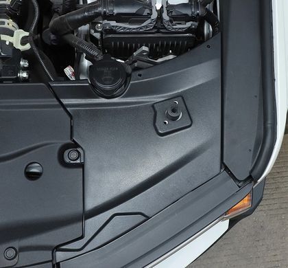 Пластикові накладки для обшивки підкапотного простору для Toyota Prado 250 2024 р.в., Черный, Toyota, Декоративные накладки, Не требуется, Полипропилен, Prado, Новое, На штатные места