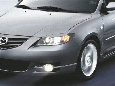 Реснички на фары Mazda 3 седан 2003-2008 г.в. Мазда 3