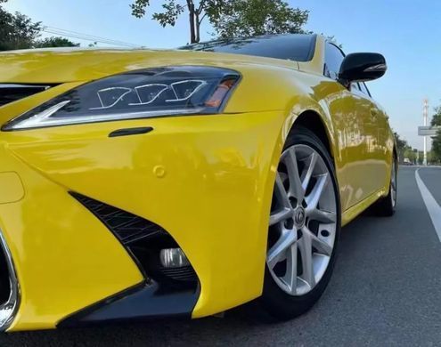 Тюнінг бампер Lexus IS 250 2006-2012 р.в.  Лексус ІС стиль GS, Серый грунт (под покраску), Зовнішній тюнінг, Lexus, Накладка на передний бампер, Требуется, Полипропилен, IS, Новое, На штатные места, IS II (GSE2_, ALE2_, USE2_) 2005-