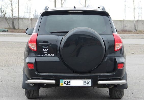 Защита заднего бампера уголки Toyota Rav4 2006-2012 г.в.