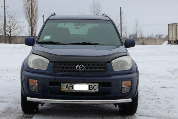 Защита переднего бампера одинарный ус Toyota Rav4 2000-2005 г.в.