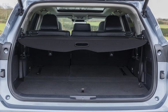 Шторка - полиця багажника для Toyota Highlander 2019 + р.в. XU70 Тойота Хайлендер, Черный