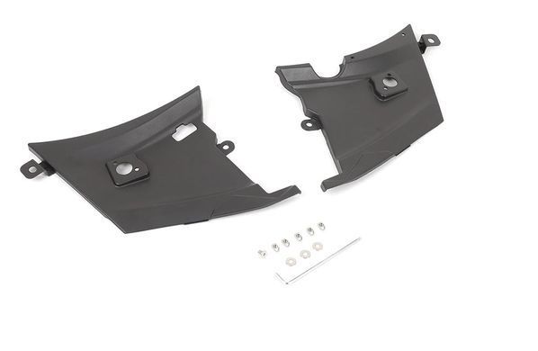 Пластикові накладки для обшивки підкапотного простору для Toyota Prado 250 2024 р.в., Черный, Toyota, Декоративные накладки, Не требуется, Полипропилен, Prado, Новое, На штатные места