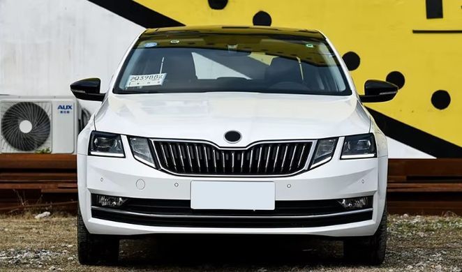 Передние лед фары для Skoda Octavia A7 2017-2019 г.в. Шкода Октавиа, Черный, Skoda, Альтернативная оптика, Octavia, Новое, На штатные места, OCTAVIA (5E3) 2012-