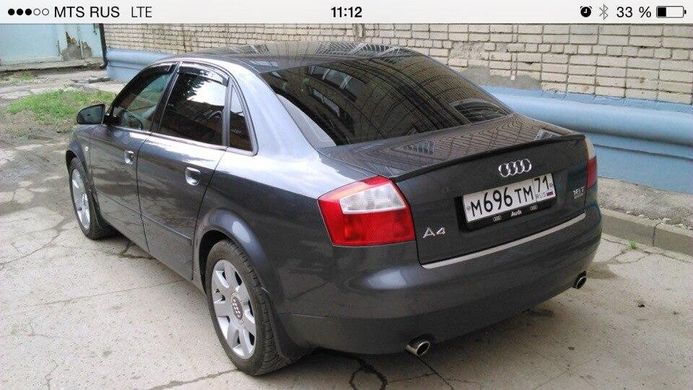 Спойлер багажника ( сабля, лип спойлер, утиный хвостик ) Audi A4 B7 2004-2008 г.в.