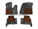 Коврики 3D VIP класса из экокожи на липучках BMW X5 E70 2006-2013 г.в.
