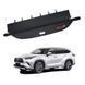 Шторка - полиця багажника для Toyota Highlander 2019 + р.в. XU70 Тойота Хайлендер, Черный