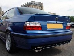 Спойлер багажника (лип спойлер, шабля, качиний хвостик) BMW 3 E46 1998-2005 р.в. в стилі М