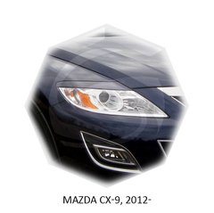 Вії на фари Mazda CX-9, 2012+ р.в. Мазда СХ-9