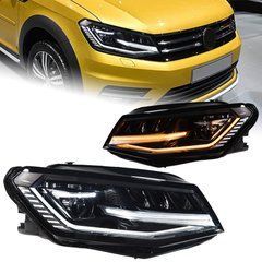 Передние тюнинг лед фары для Volkswagen Caddy 2015-2020 г.в. Волксваген Кади
