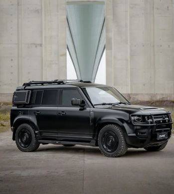 Комплект боковых багажных ящиков PLUMB из сухого карбона &mdash; для Land Rover Defender 2020+ г.в. Дефендер, Черный