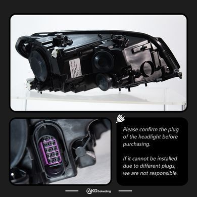 Передние тюнинг лед фары для Volkswagen Caddy 2015-2020 г.в. Волксваген Кади