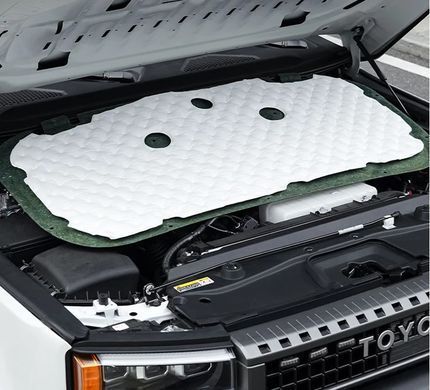 Шумопоглощающий коврик для двигателя Toyota Prado 250 2024+ г.в. Прадо 250