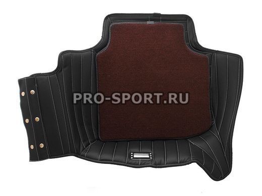 Коврики 3D VIP класса из экокожи на липучках BMW 7L F02 2012-2015 г.в.
