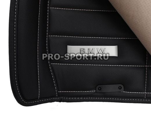 Коврики 3D VIP класса из экокожи на липучках BMW 7L F02 2012-2015 г.в.