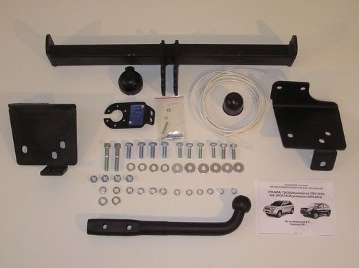 Прицепное устройство со сьемным крюком (Фаркоп) HYUNDAI TUCSON 2004-2010 г.в.