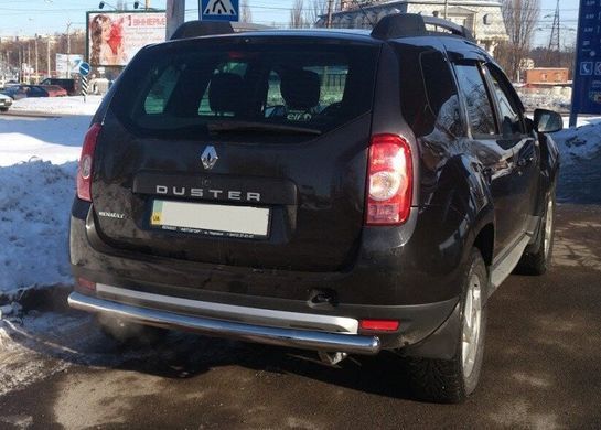 Захист заднього бампера (труба) Renault Duster Дастер 2010-2017