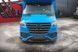 Передній бампер з решіткою Mercedes Sprinter W907 2018-2025р. Спрінтер 907, Серый грунт (под покраску)