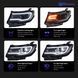 Передні лед фари для Jeep Compass 2017-2022 р.в. Джип Компас, Черный, Jeep, Альтернативная оптика, Compass, Новое, На штатные места
